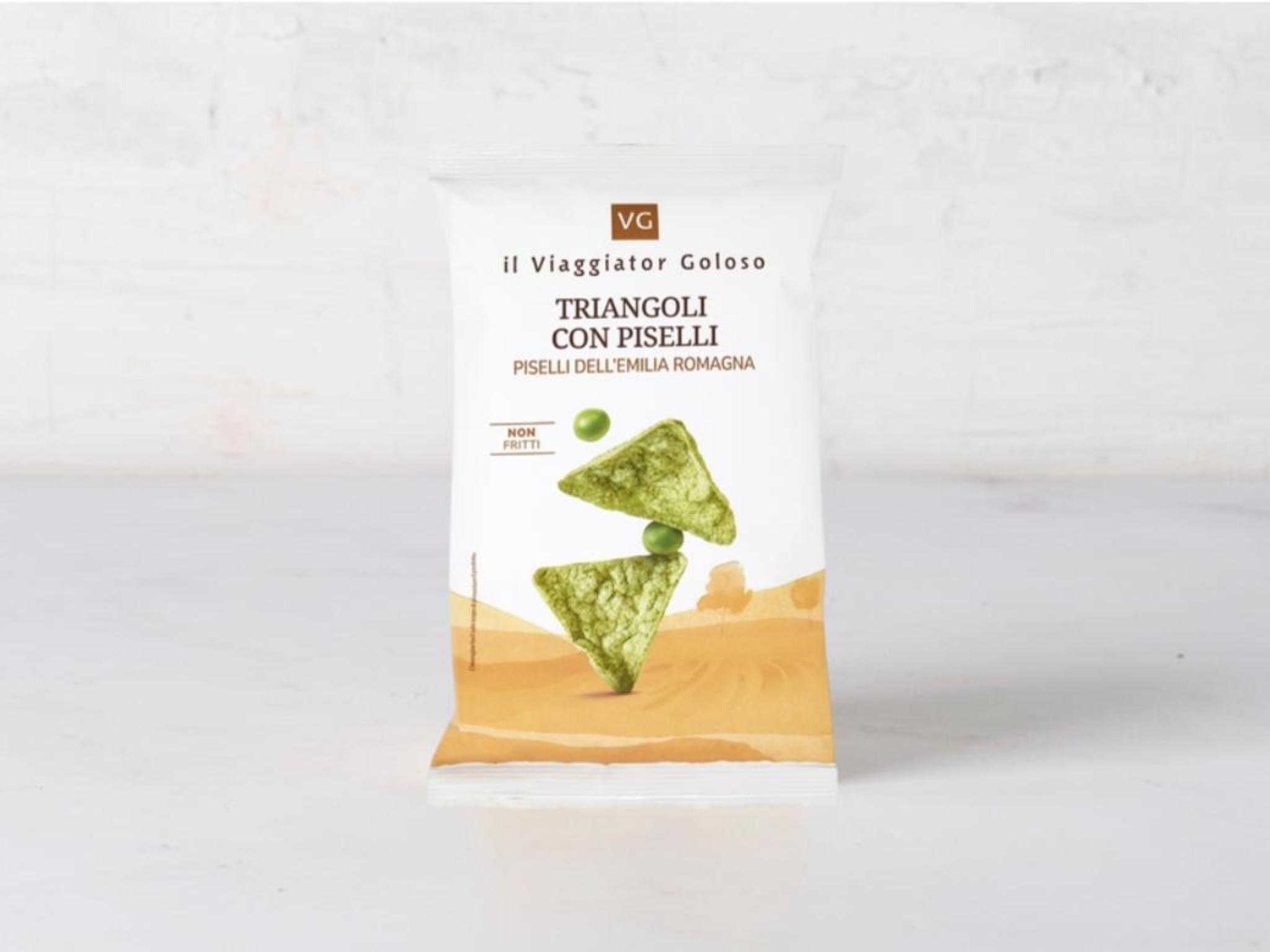 Triangoli con piselli dell'Emilia Romagna