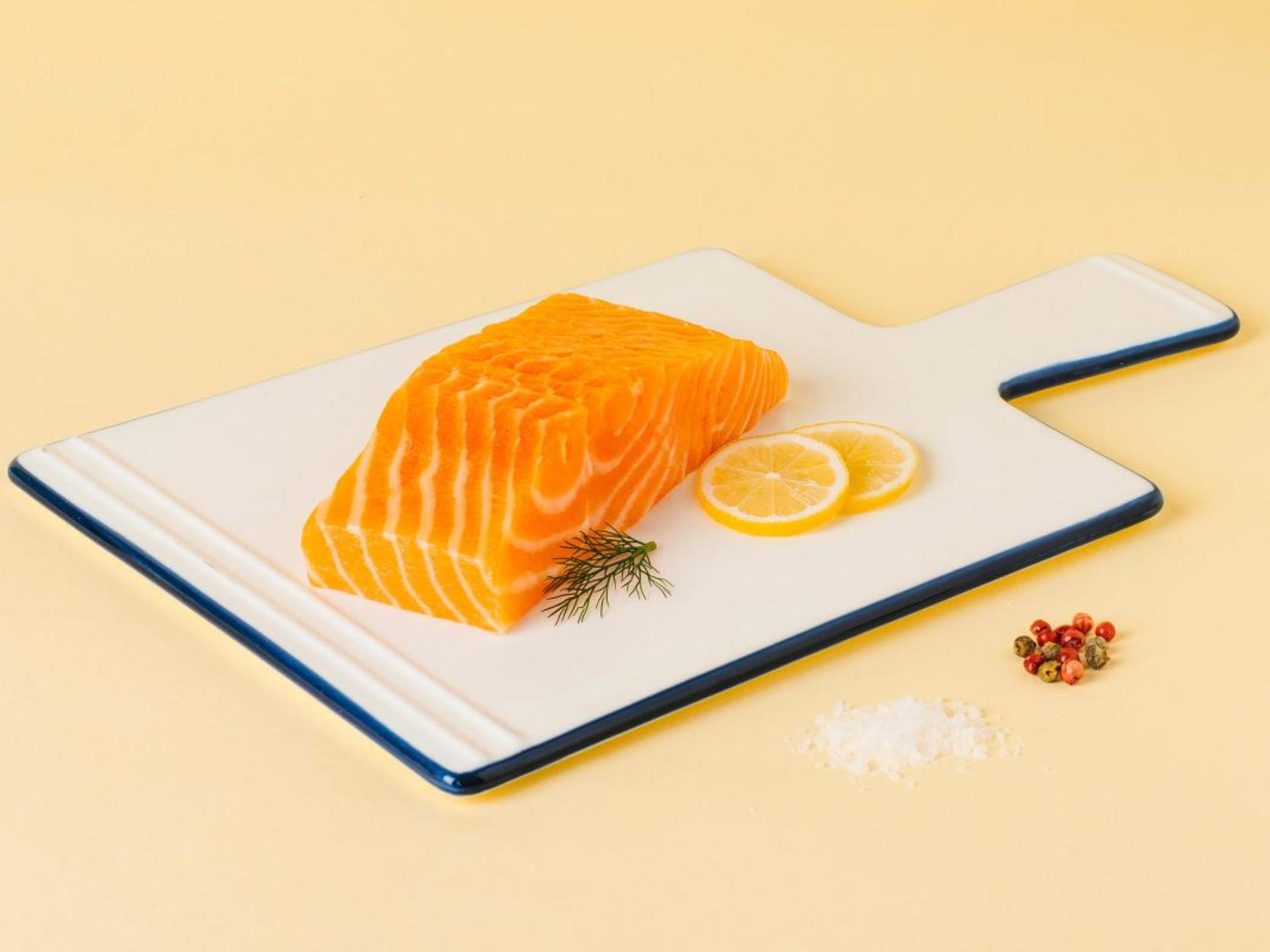Cuore di salmone norvegese affumicato