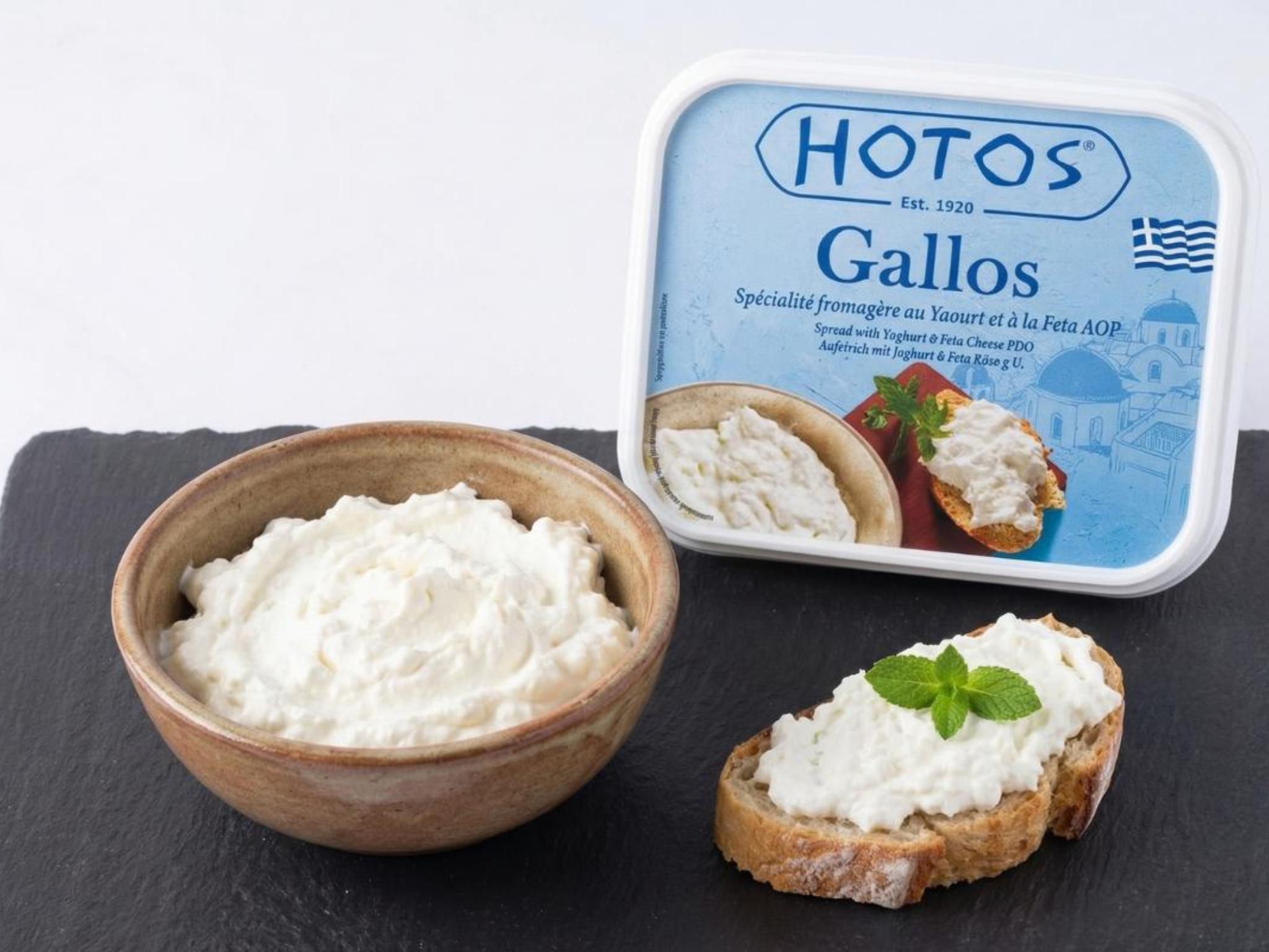Gallos con yogurt e Feta DOP