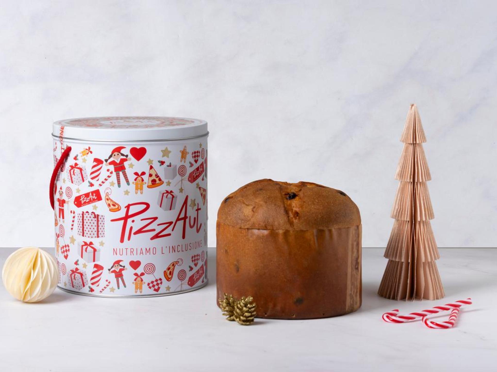 Panettone in latta PizzAut
