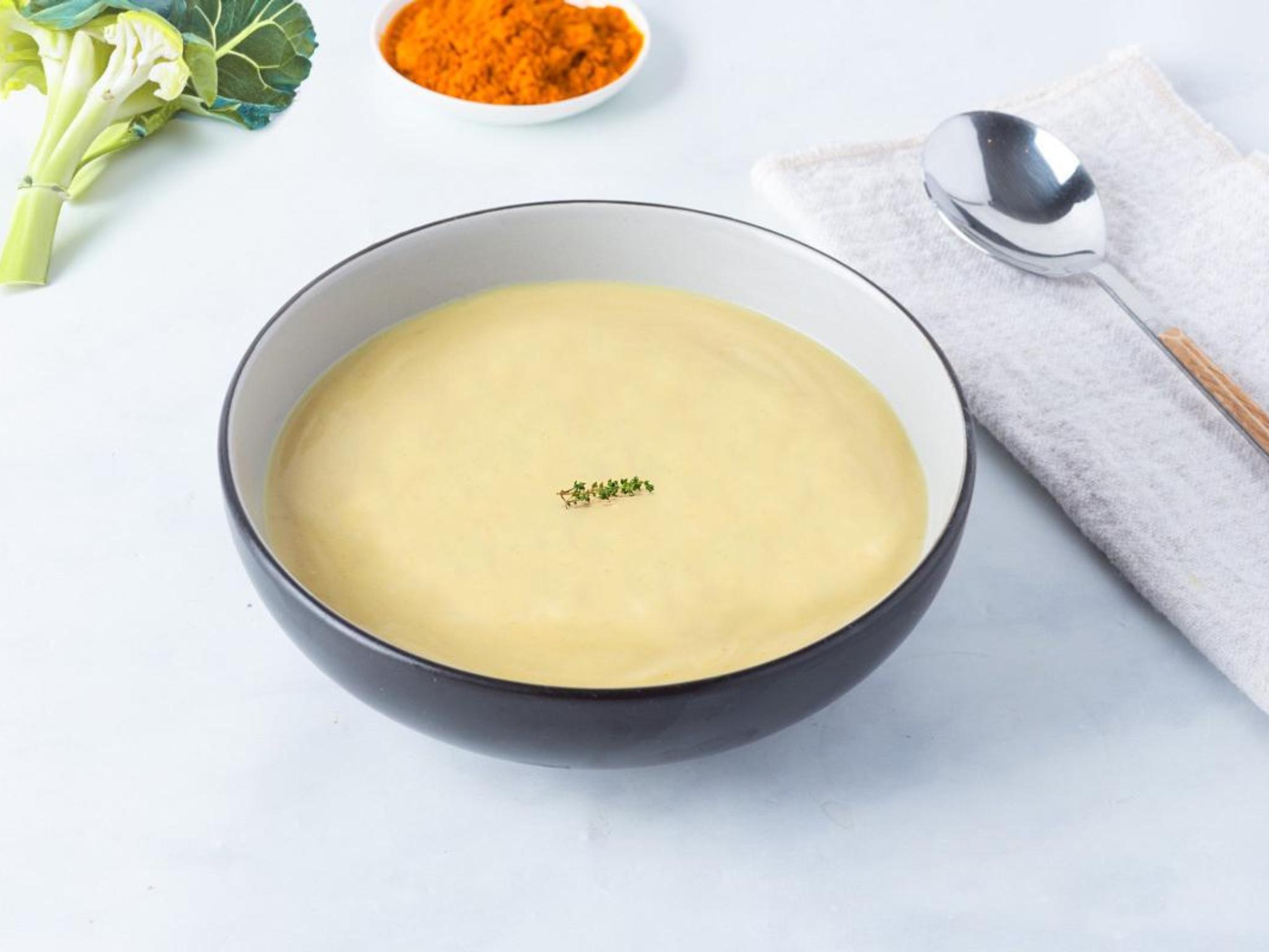 Vellutata di cavolfiore e curry