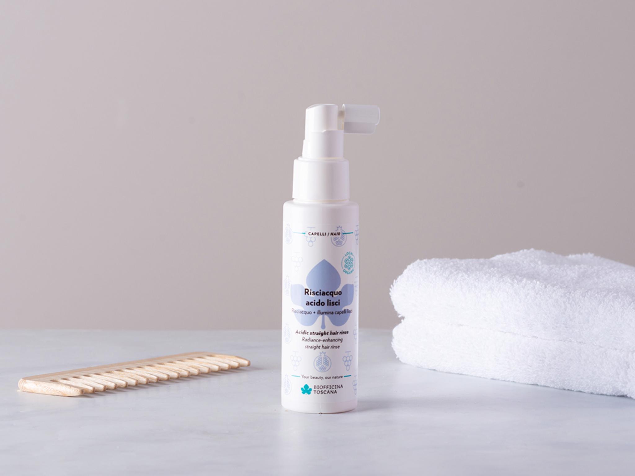 Risciacquo acido per capelli lisci BIO