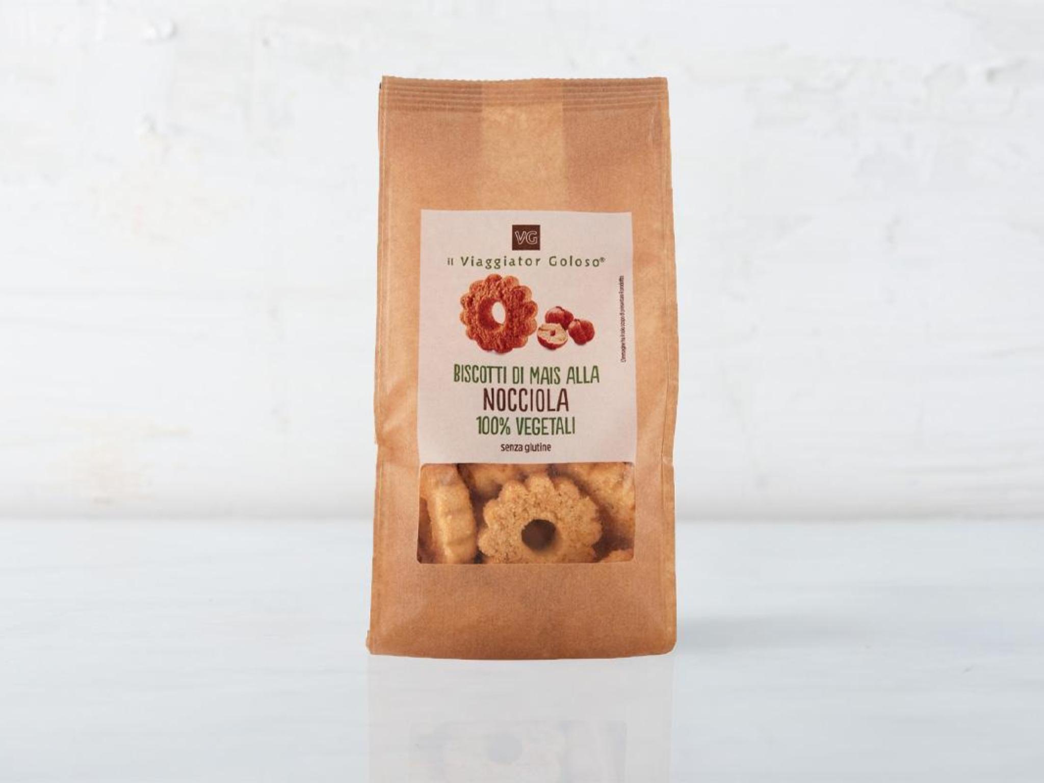 Biscotti di mais alla nocciola
