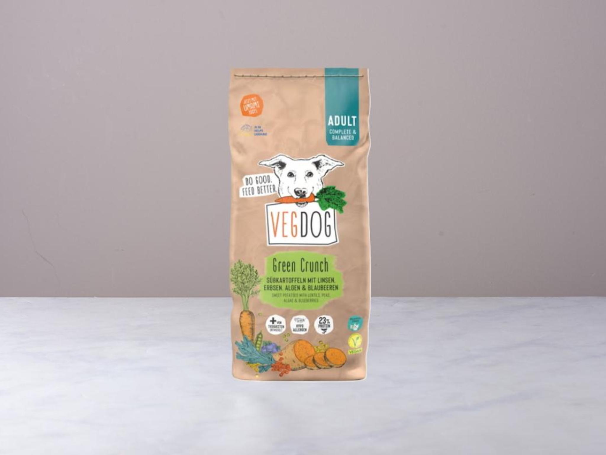 Crocchette per cani con proteine vegetali