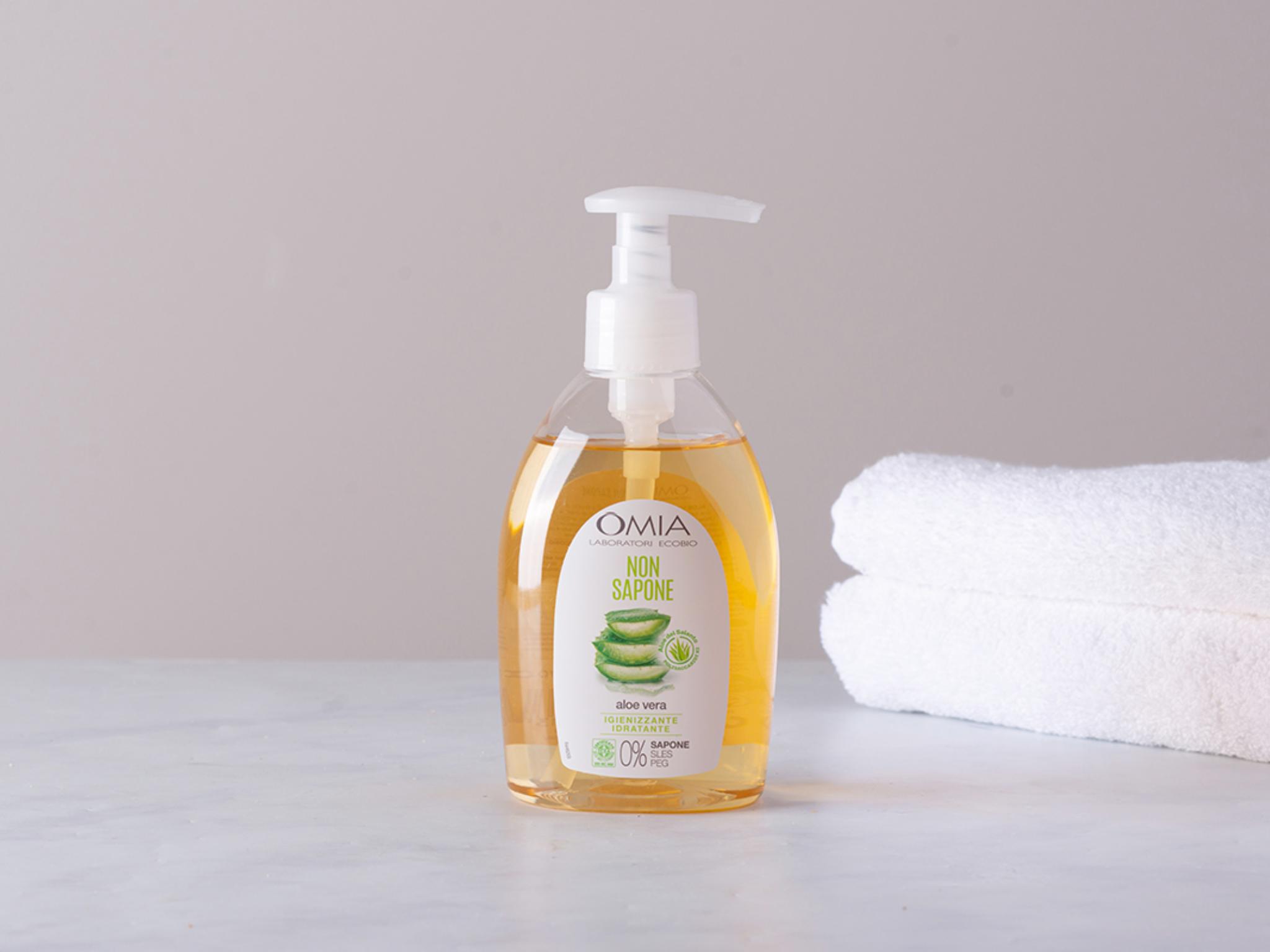 Sapone non sapone con aloe