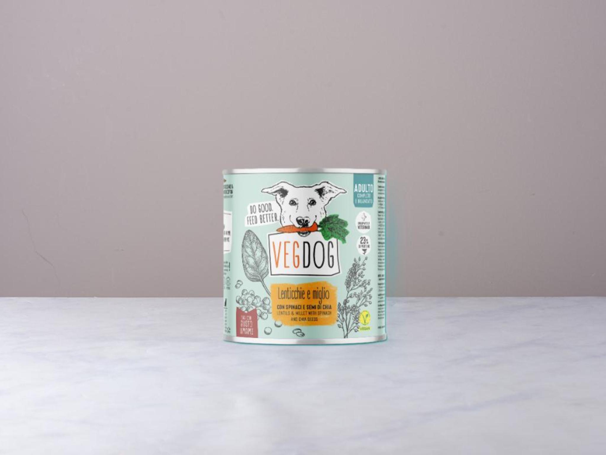 Lattina Adult per cani con proteine vegetali