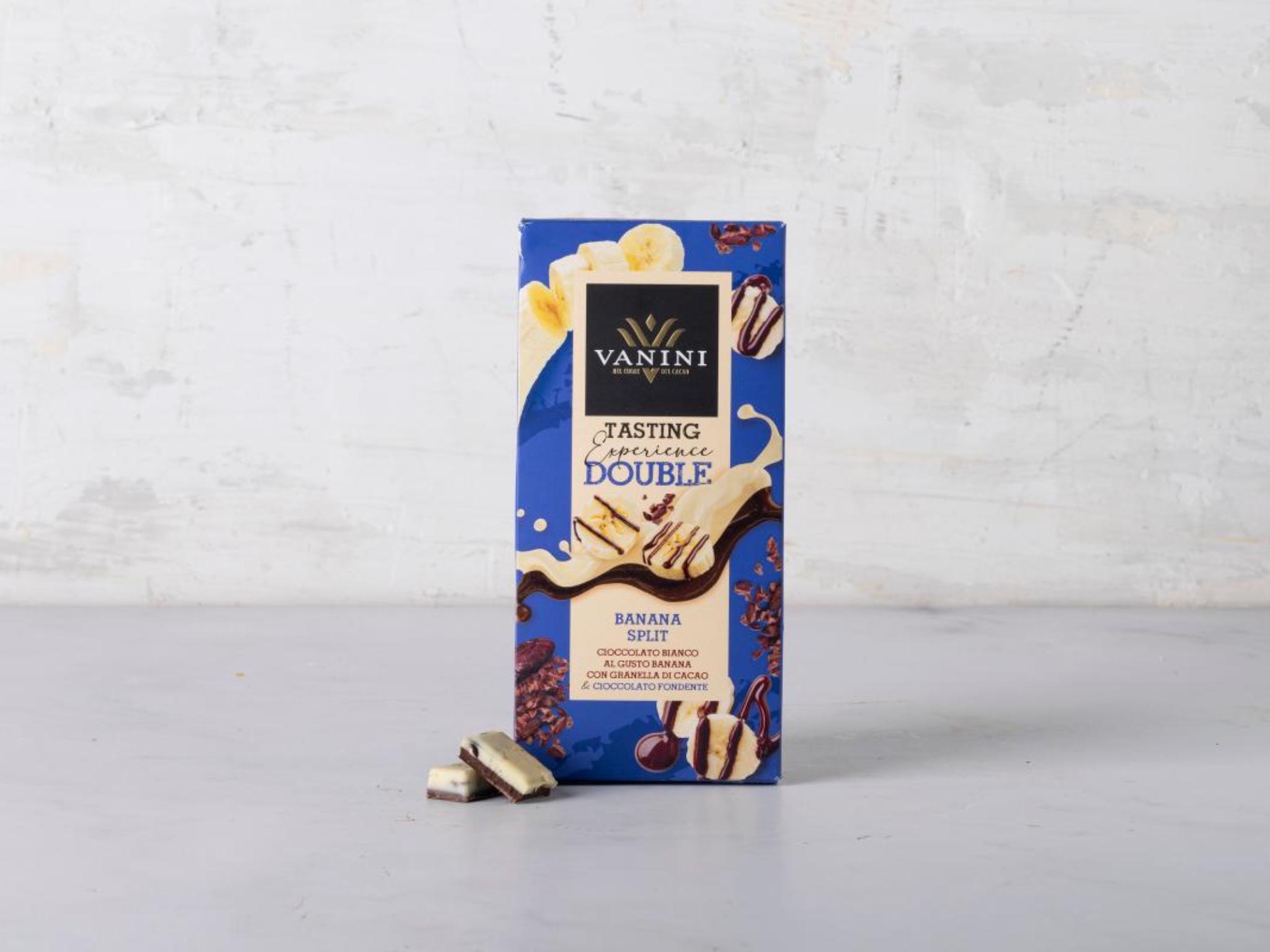 Cioccolato al gusto banana split