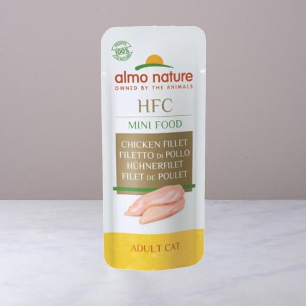 Almo Nature 15 snack gatto filetto di pollo | 15 x 3 g
