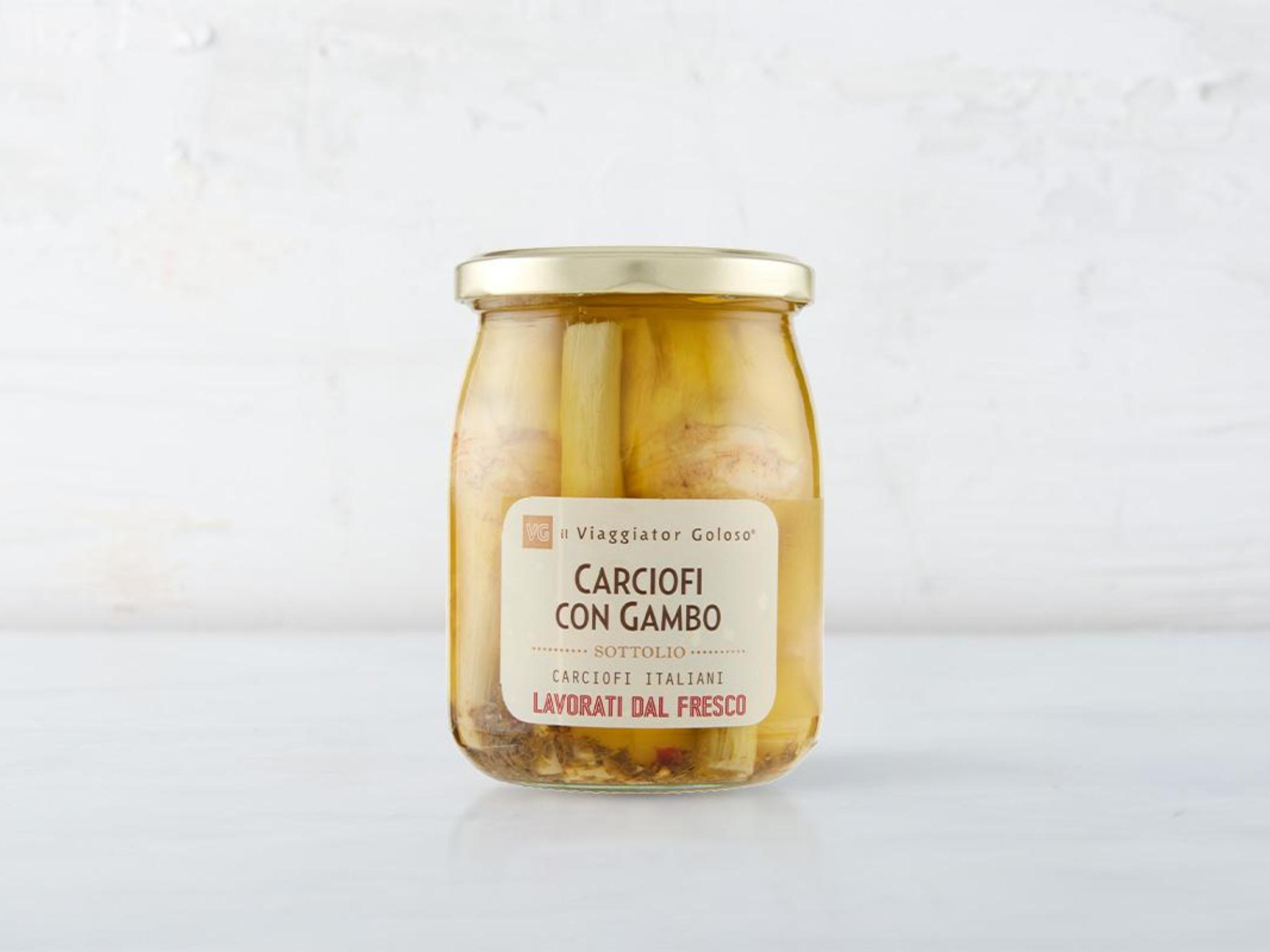 Carciofi con gambo
