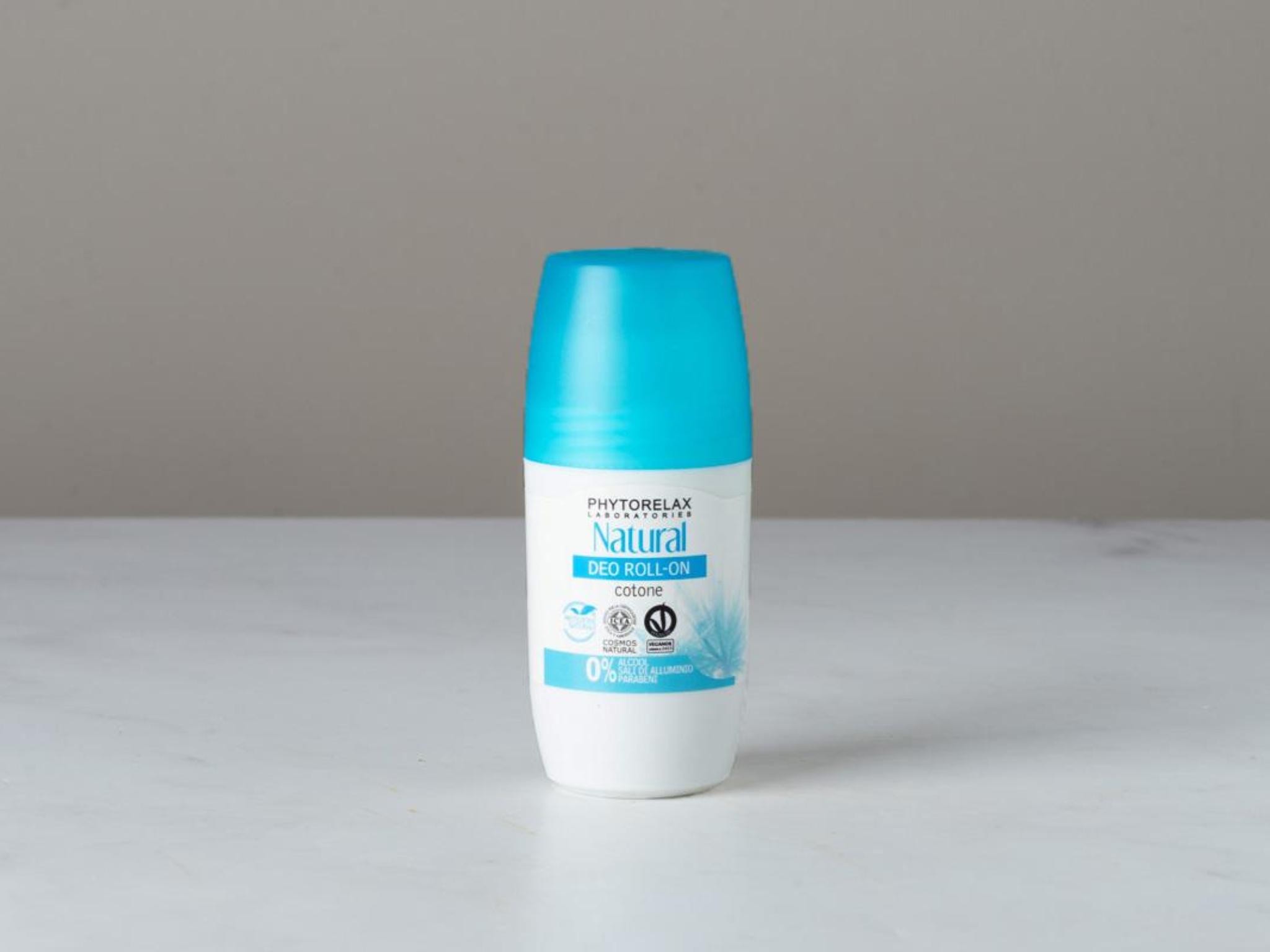 Deodorante roll-on natural no alcool