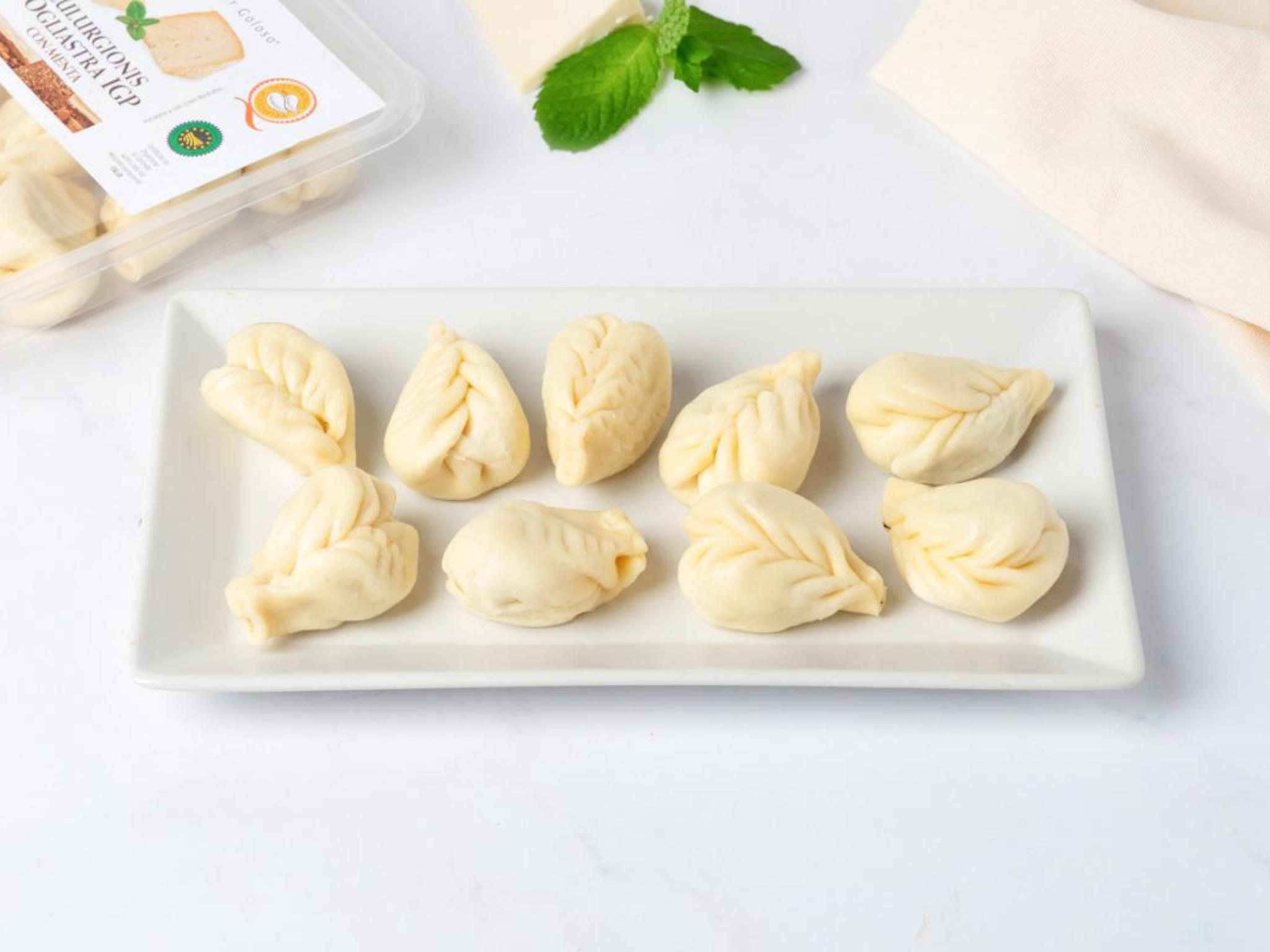 Culurgionis d'Ogliastra IGP con menta