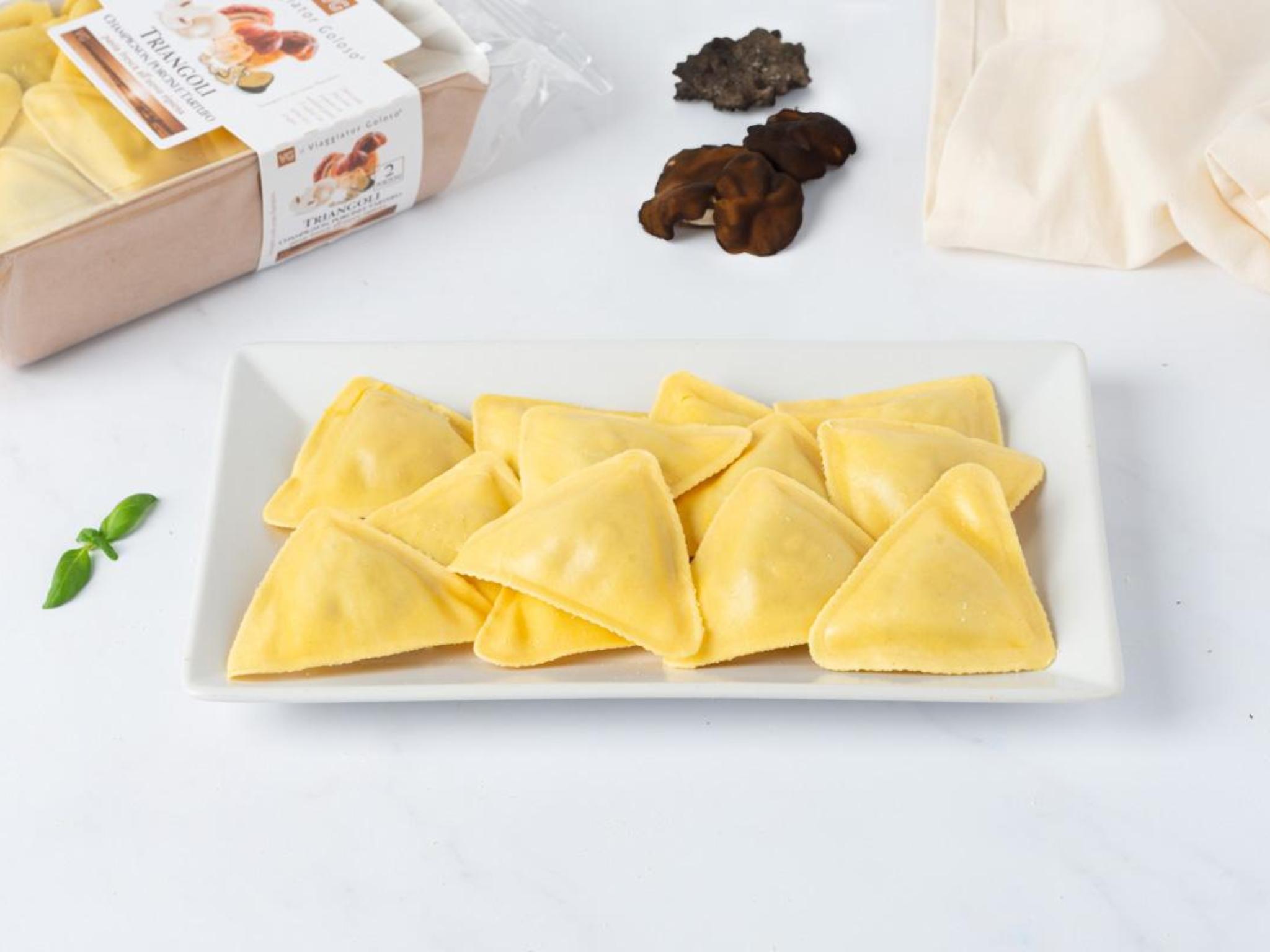 Triangoli champignon, porcini e tartufo