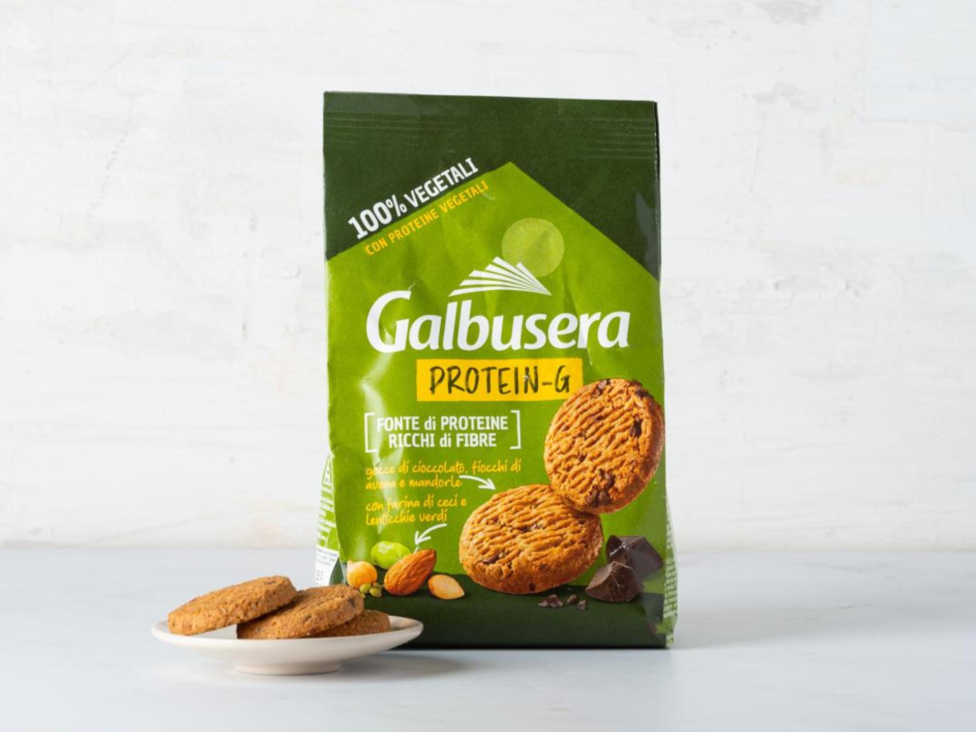 Protein-G 100% vegetali con cioccolato, avena e mandorle