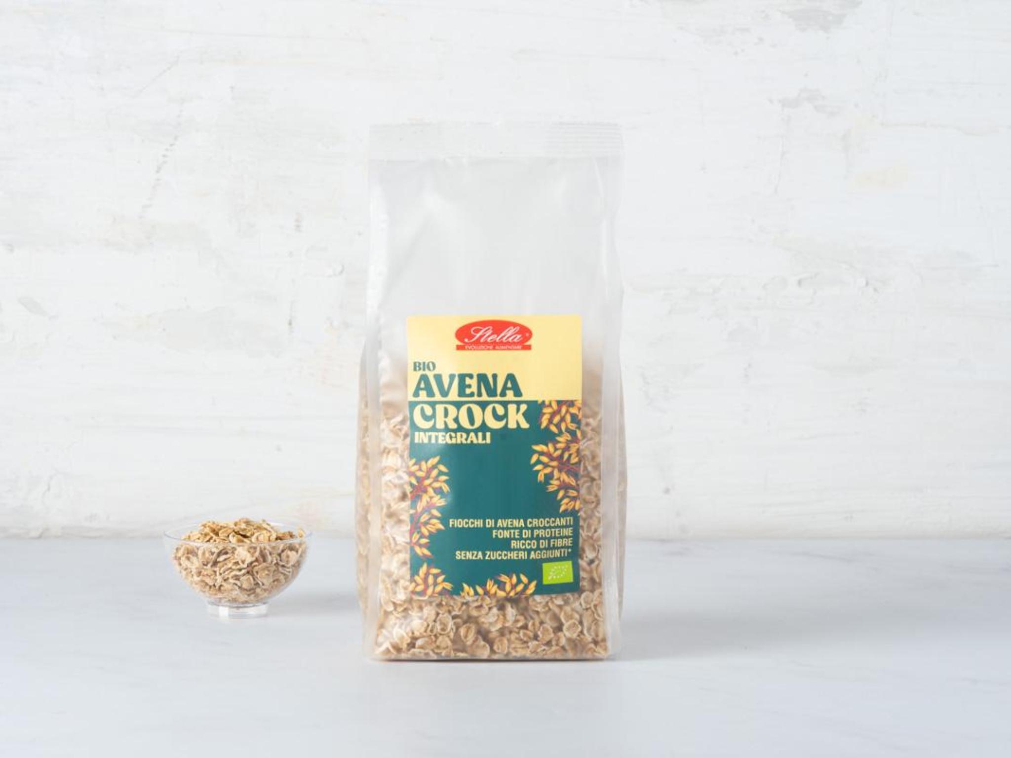 Fiocchi di avena croccanti integrali