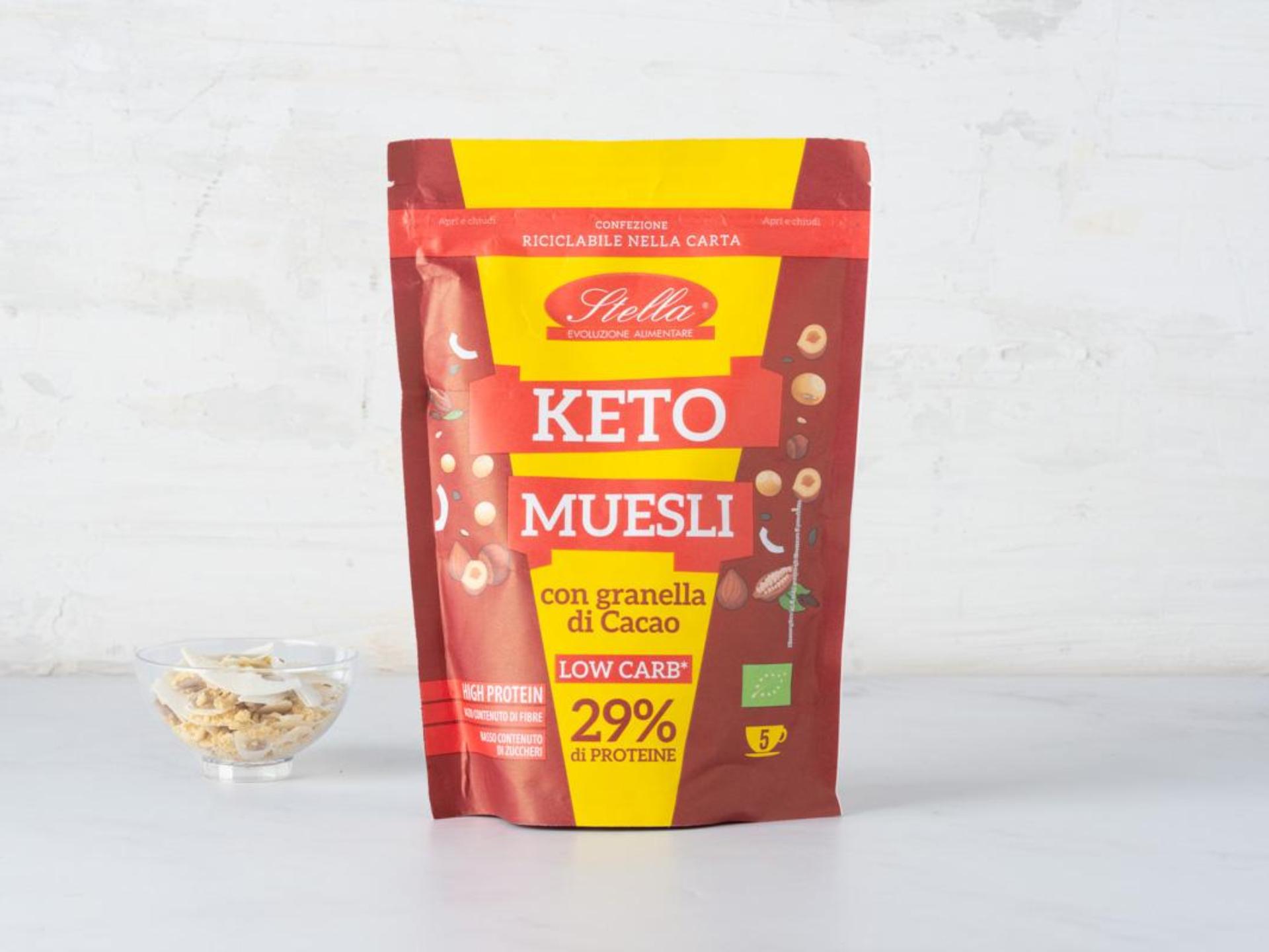 Muesli con granella di cacao