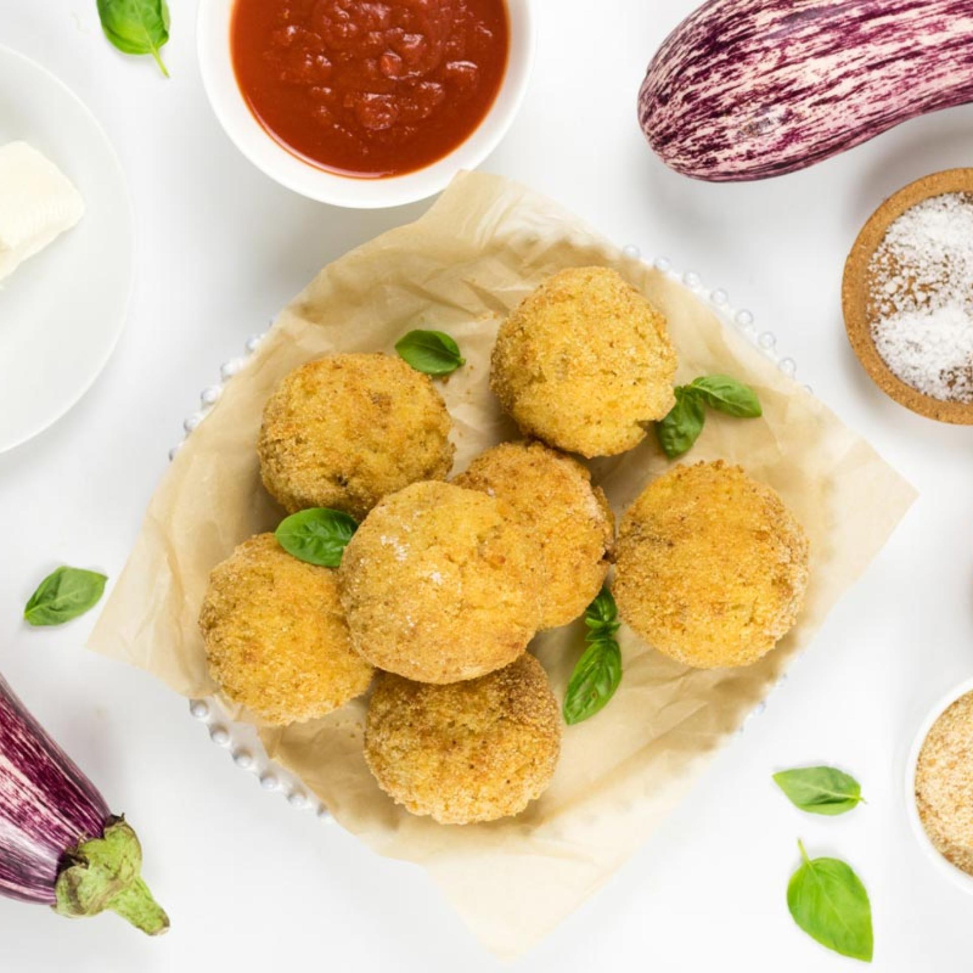Arancini al forno alla norma