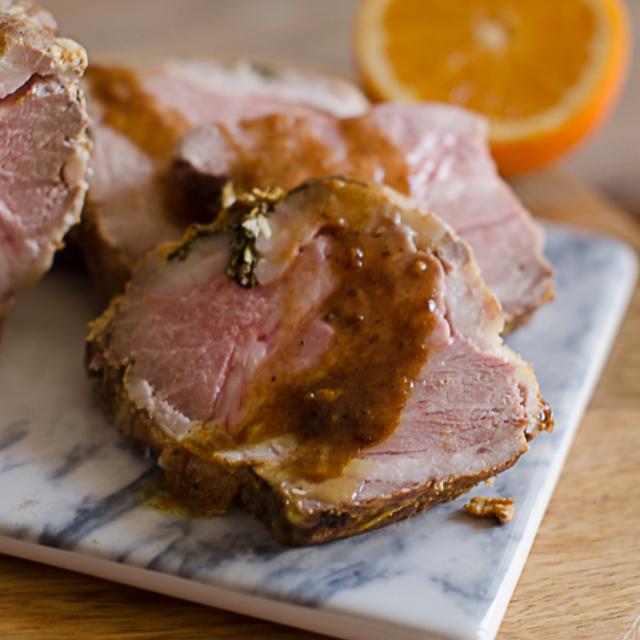 Arrosto all'arancia