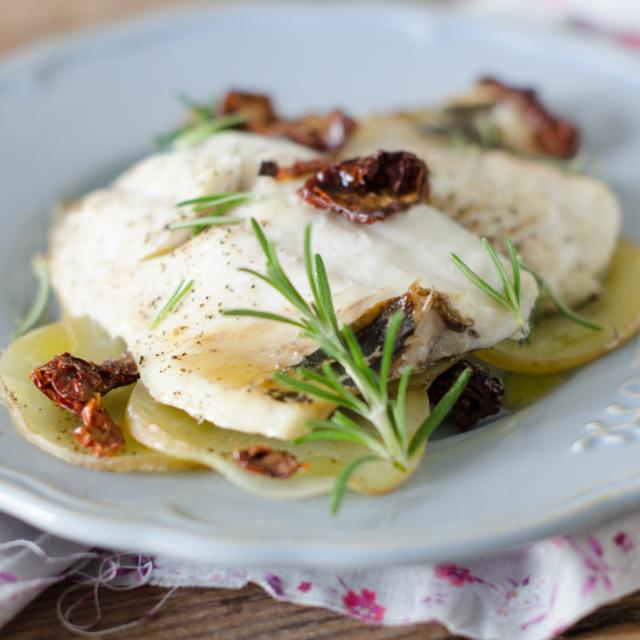 Branzino e patate