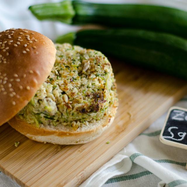 Burger di sgombro e zucchine