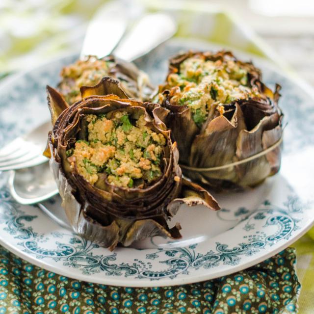 Carciofi ripieni al forno
