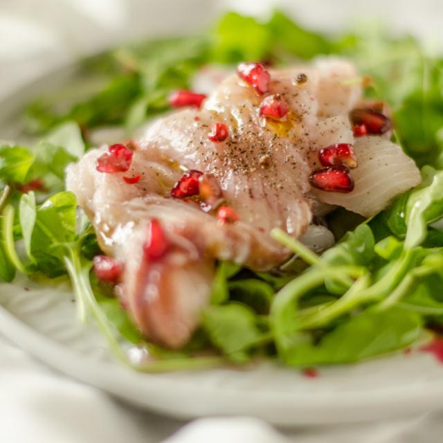 Carpaccio di pesce spada