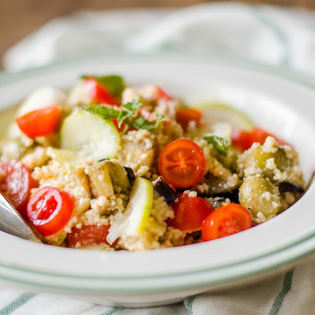 Cous cous con melanzane