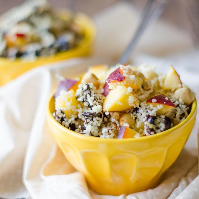 Cous cous dolce alla frutta secca