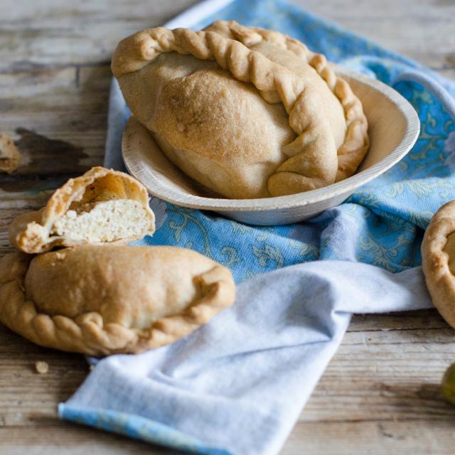 Empanadas di tofu e olive