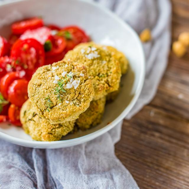 Falafel di zucchine e ceci
