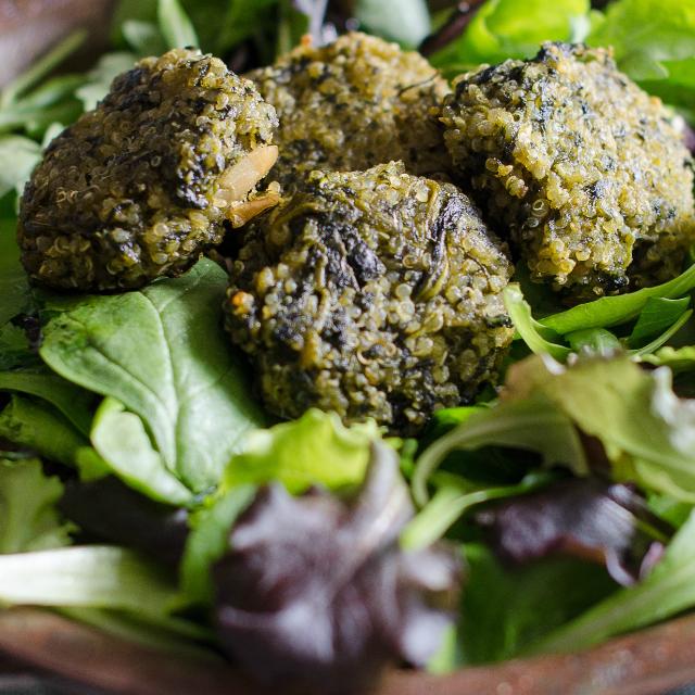 Falafel facili di quinoa