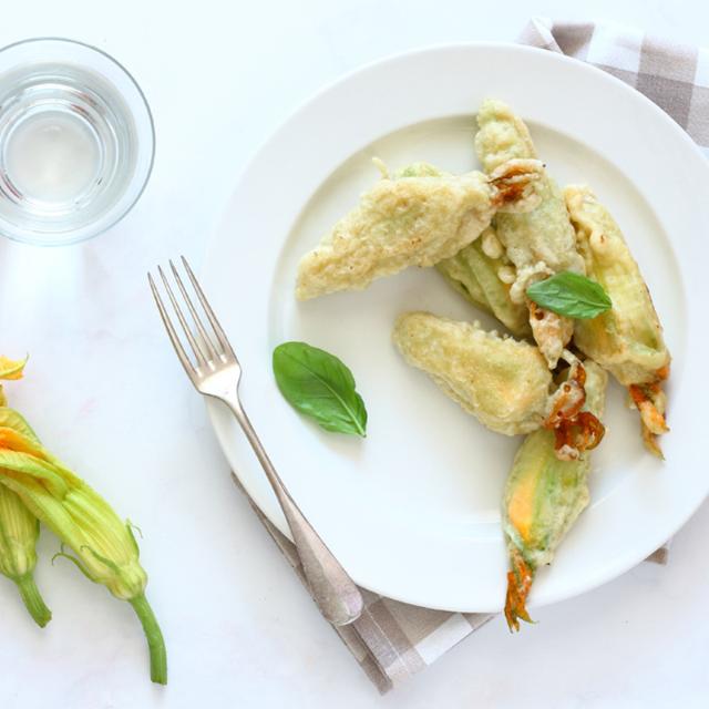 Fiori di zucchina ripieni
