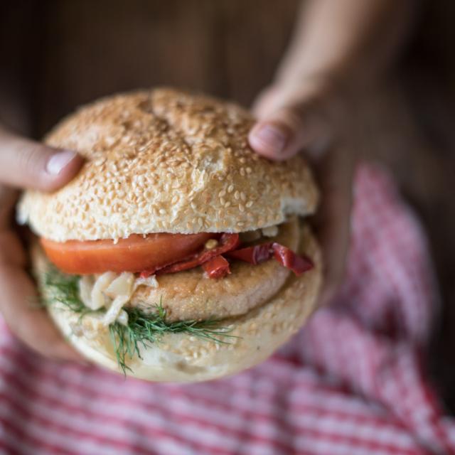 Fish burger