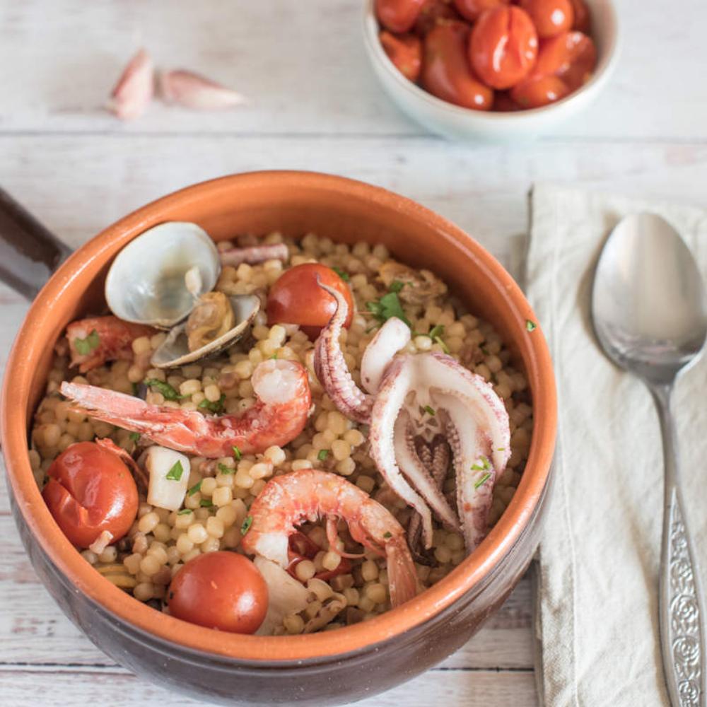 Ricetta Fregola Con Frutti Di Mare Con Dosi E Fasi Preparazione