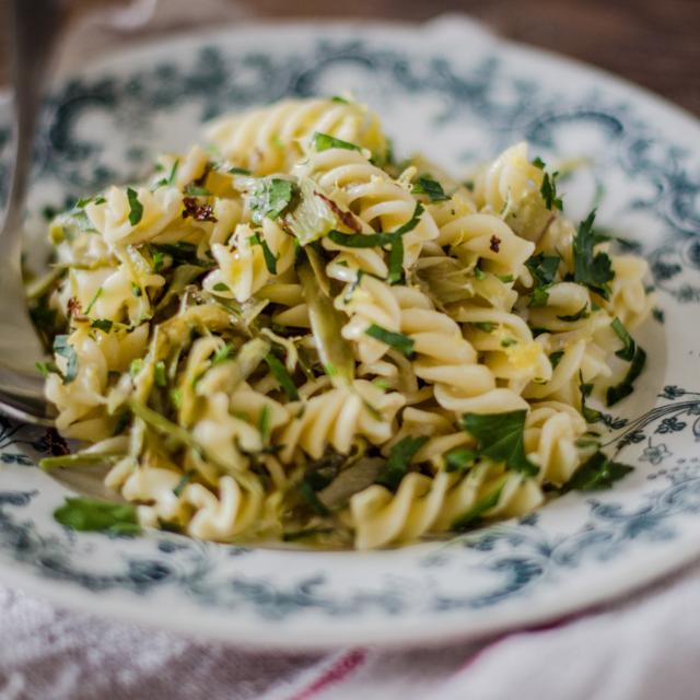 Fusilli ai carciofi