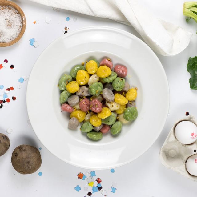 Gnocchi colorati
