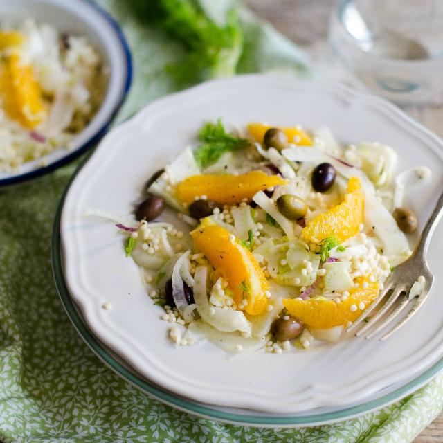 Insalata di finocchi e arance