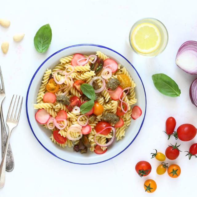 Insalata di pasta alle verdure