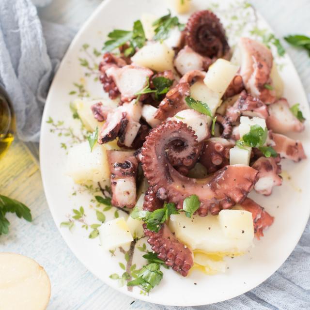 Insalata di polpo e patate