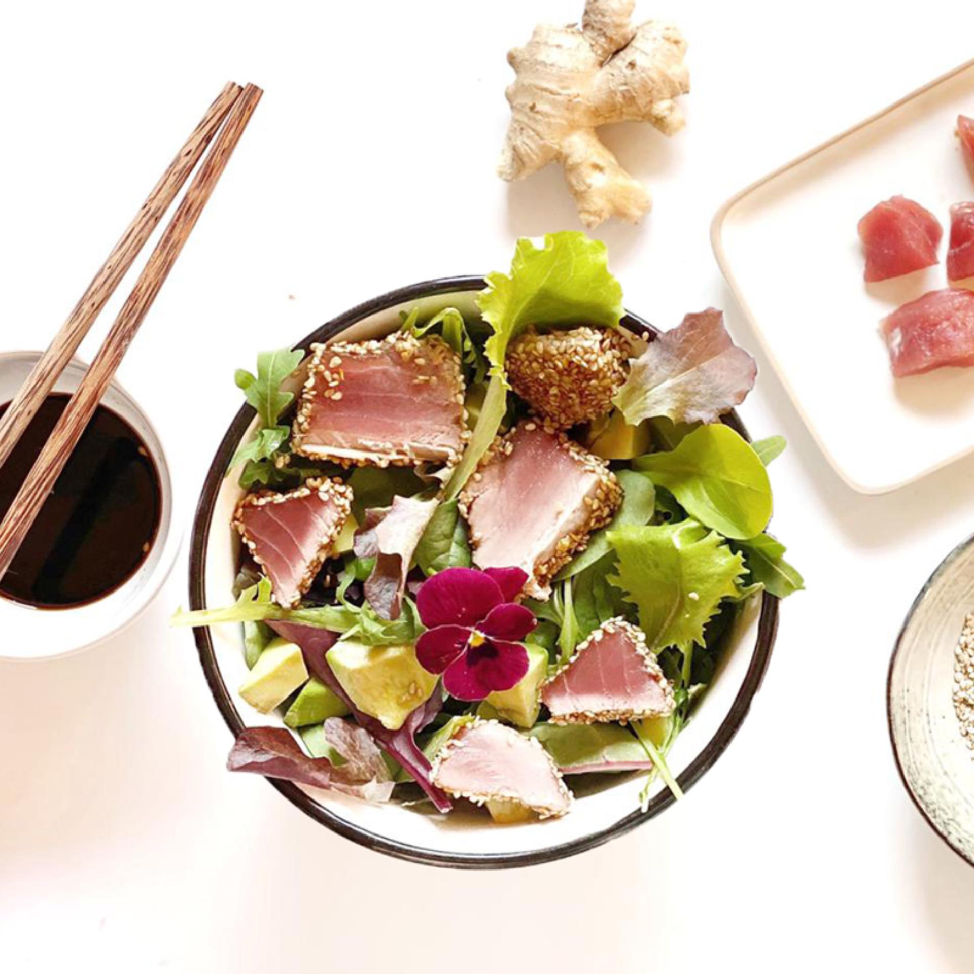 Insalata di tonno tataki