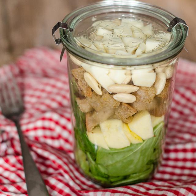 Insalata in barattolo