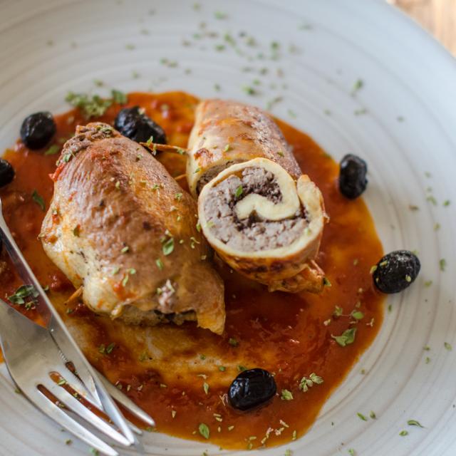 Involtini doppi alle olive