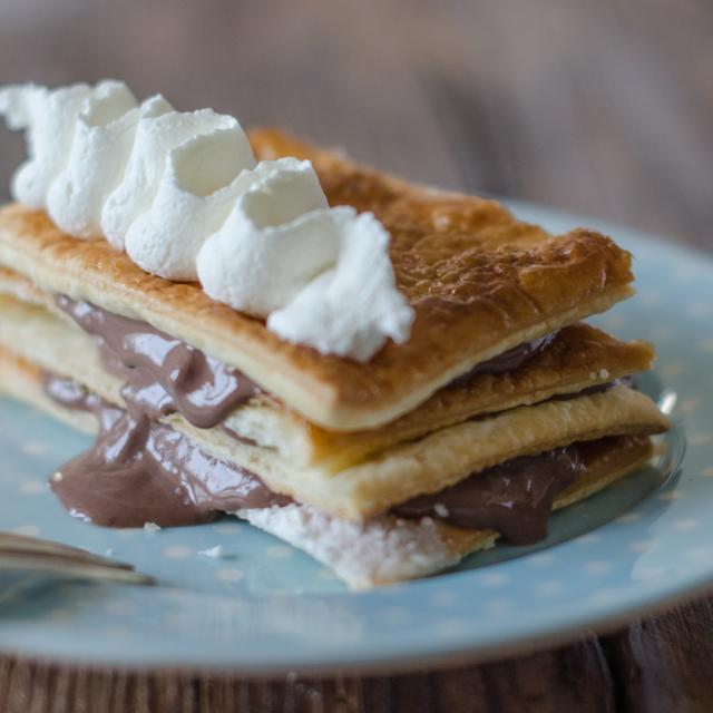 Millefoglie al cioccolato