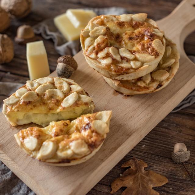 Mini quiche ai 4 formaggi