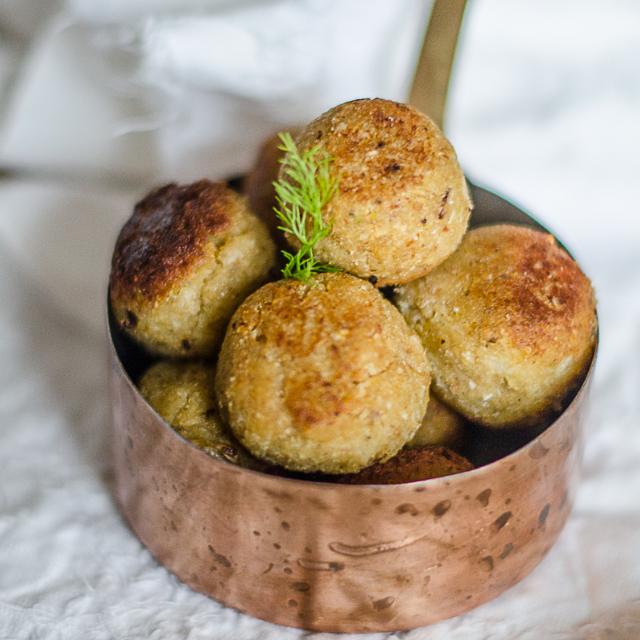 Mondeghini di carne con verdure
