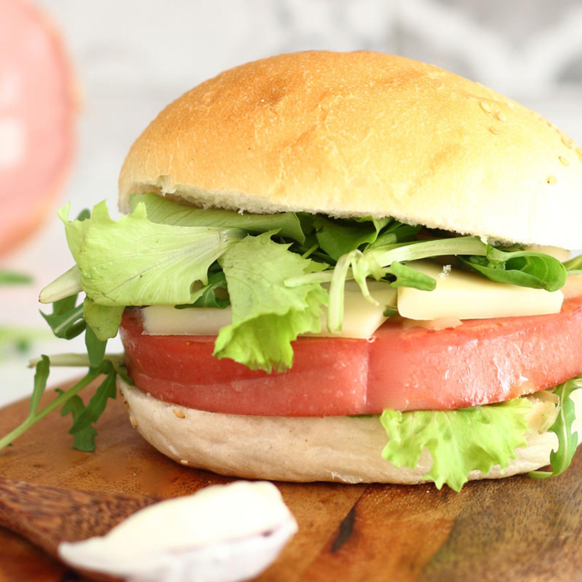 Mortadella burger