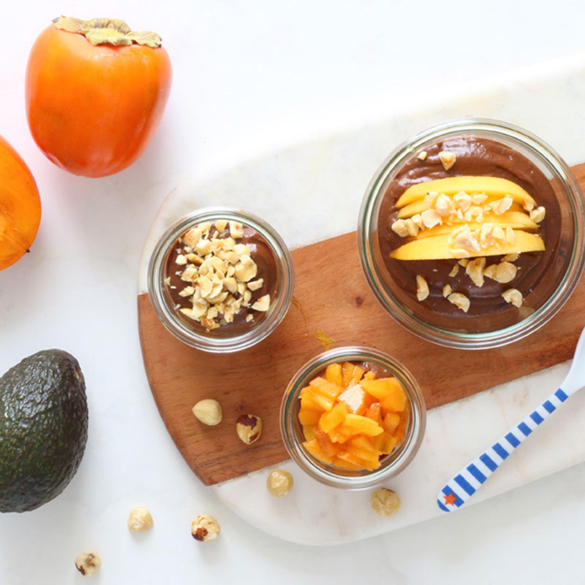 Mousse di cioccolato e avocado