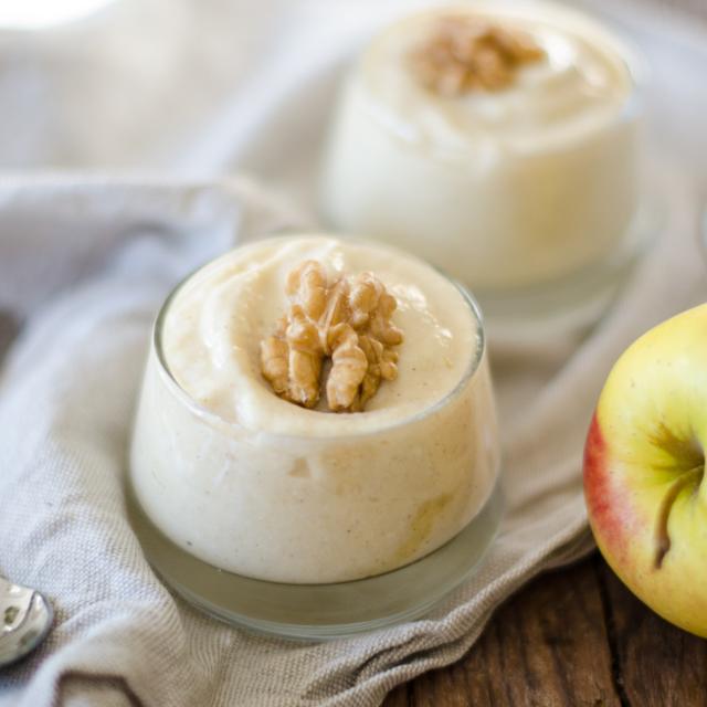 Mousse di mele e cannella