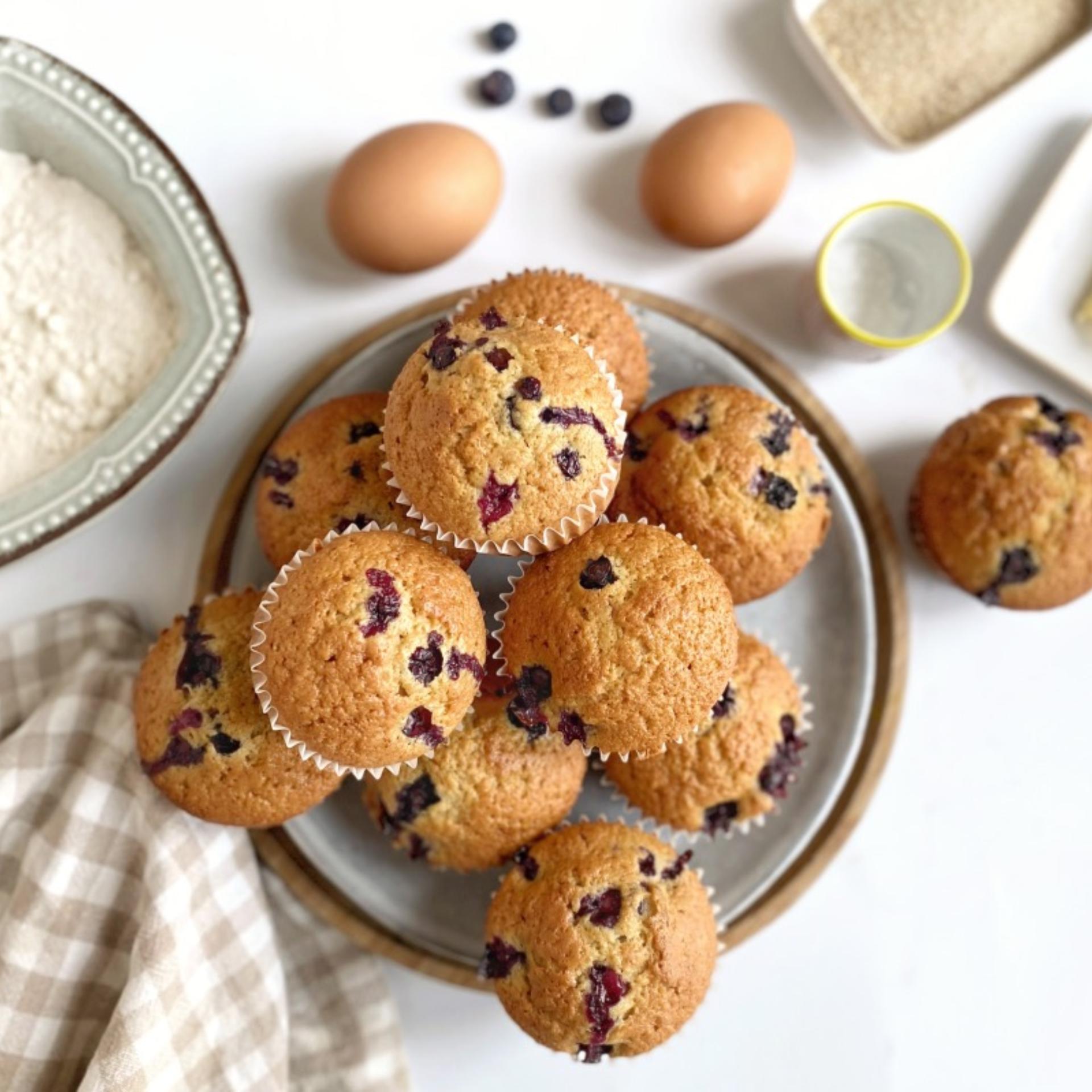 Muffin ai mirtilli