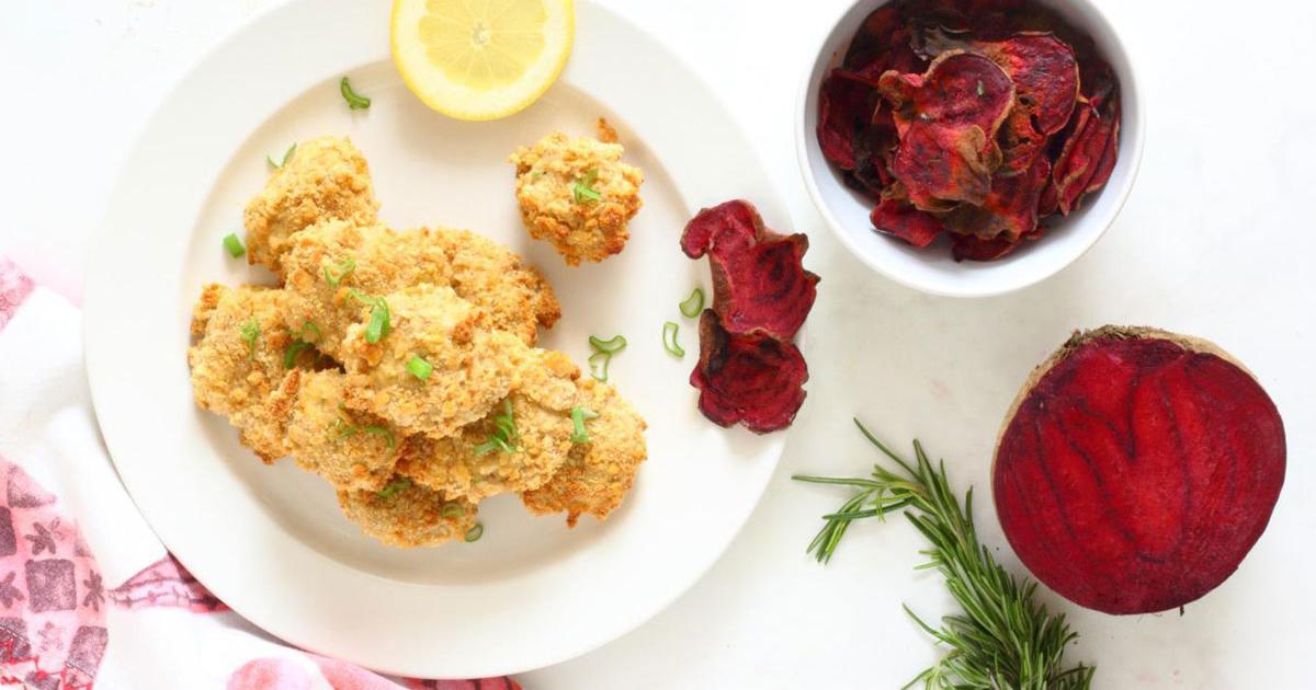 Ricetta Nuggets Al Forno Con Chips Di Barbabietola con ...