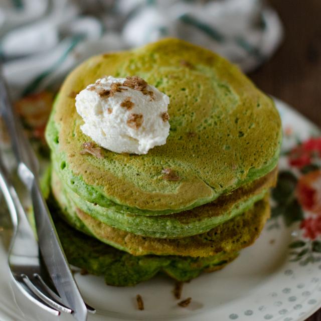 Pancake agli spinaci